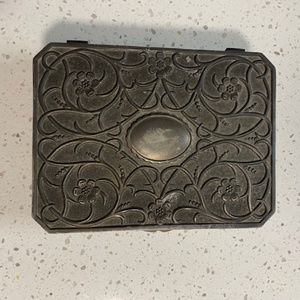 Goldinger Silver Plate Jewelry Box